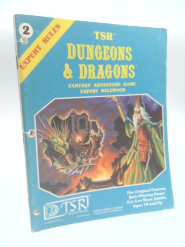 Dungeons & Dragons: Fantasy Adventure Game- Expert Rulebook Book Cover