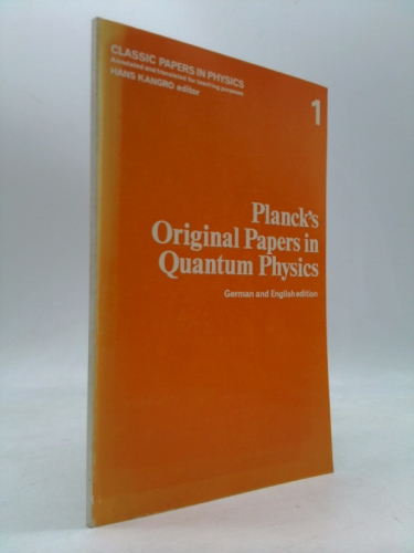 Original papers in quantum physics (Classic papers in physics)