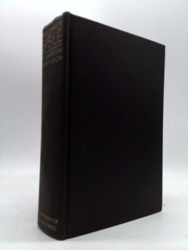 The Complete Bible: An American Translation.