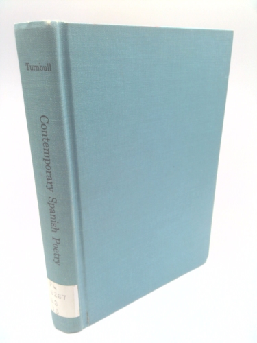 Contemporary Spanish Poetry: Selections from Ten Poets Book Cover