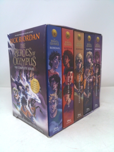 The Heroes of Olympus Paperback 5-Book Boxed Set [With Poster]