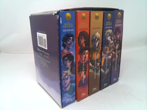 The Heroes of Olympus Paperback 5-Book Boxed Set [With Poster]