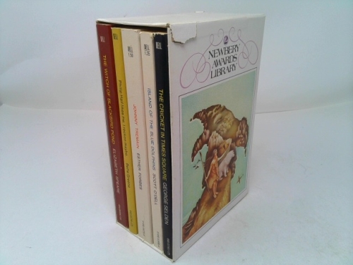 Newbery Awards Library 2 Boxed set: The Witch of Blackbird Pond, Johnny Tremain, Island of the Blue Dolphins, The Cricket in Times Square, and Philip Hall Likes Me