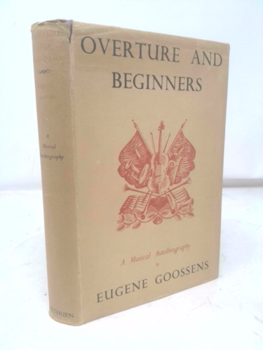 Overture and beginners;: A musical autobiography