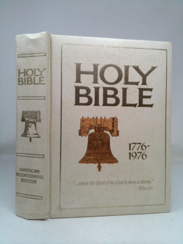 HOLY BIBLE American Bicentennial Containing Both the Old and New Testaments Second Edition King James Version Red Letter Edition