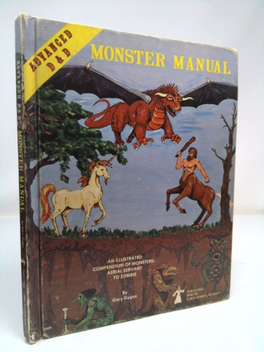 Advanced Dungeons & Dragons, Monster Manual: Special Reference Work: An Alphabetical Compedium of All of the Monsters Found in Advanced Dungeons & Dra