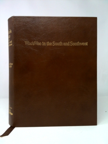Who's Who in the South and Southwest, 1988-89
