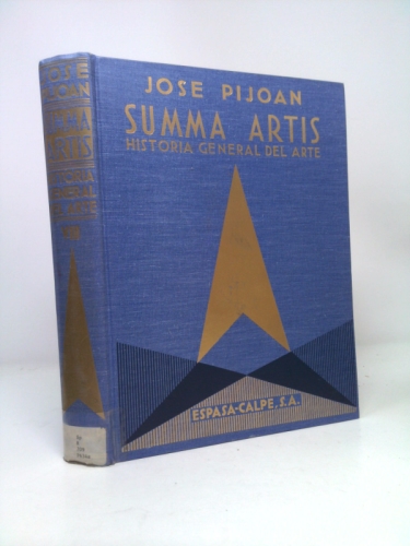 Summa Artis; Historia General del Arte, Vol. VIII ; Arte Barbaro y Prerromanico desde el Siglo IV hasta el ano 1000