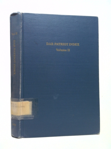 DAR Patriot Index Volume II