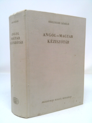 Angol Magyar Keziszotar
