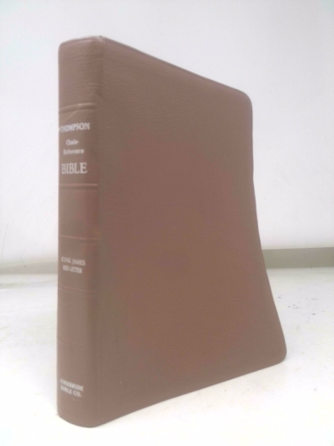 Thompson Chain Reference Bible Fifth Improved Edition - King James - Burgundy Bonded Leather (Smyth Sewn) - KIRKBRIDE RIVERSIDE 507