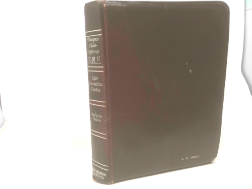 Thompson Chain-Reference Bible New International Version Red-Letter Edition (1984 Printing)