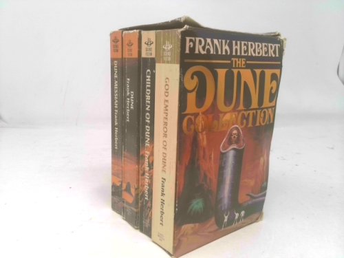 THE Dune Collection 4 vols Boxed Dune, Dune Messiah, Children of Dune, God Emperor of Dune