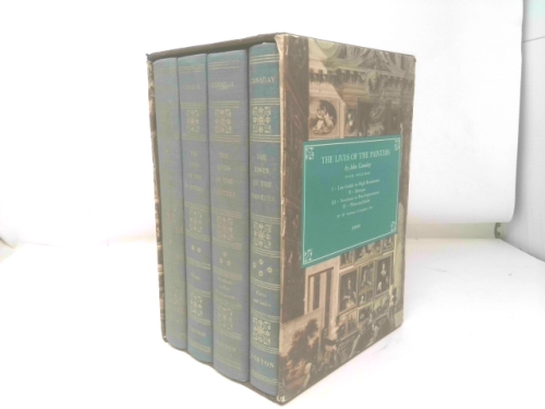 THE LIVES OF THE PAINTERS Volumes 1 Thru 4 Complete in Slip Cover