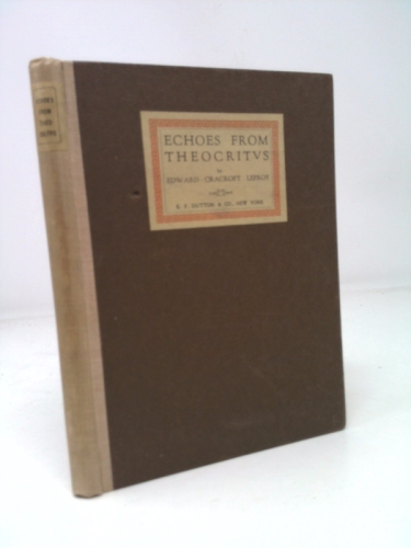 Echoes From Theocritus and Other Poems