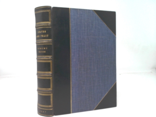 Leaves and fruit (Essay index reprint series)