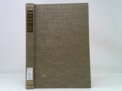 Hormones and horticulture;: The use of special chemicals in the control of plant growth,