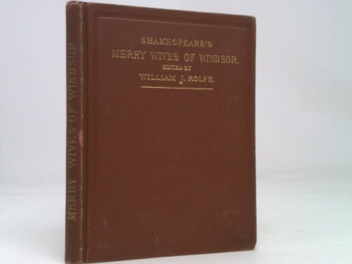 Shakespeare's Comedy of the Merry Wives of Windsor