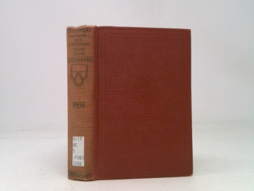 The NEW STANDARD ENCYCLOPEDIA YEAR BOOK For 1938.