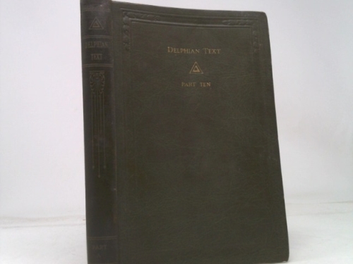 Delphian Text: Part Ten