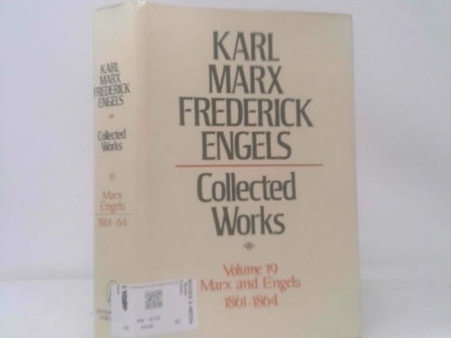Collected Works 19 1861-64