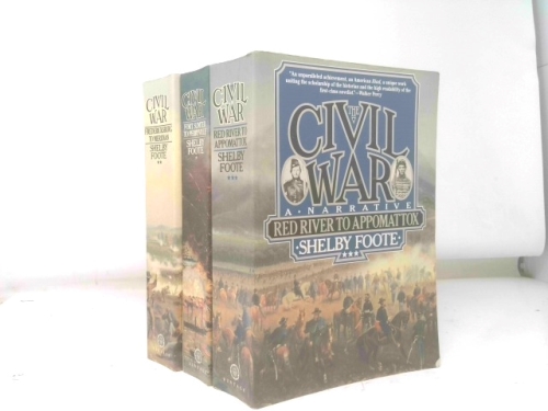 The Civil War: A Narrative - 3 Volume Box Set Book Cover