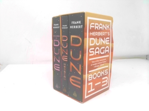 Frank Herbert's Dune Saga 3-Book Boxed Set: Dune, Dune Messiah, and Children of Dune