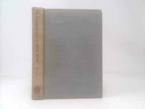 The Disappearance of Anne Shaw