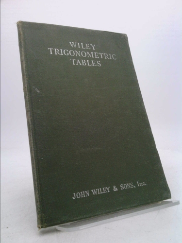 Wiley trigonometric tables