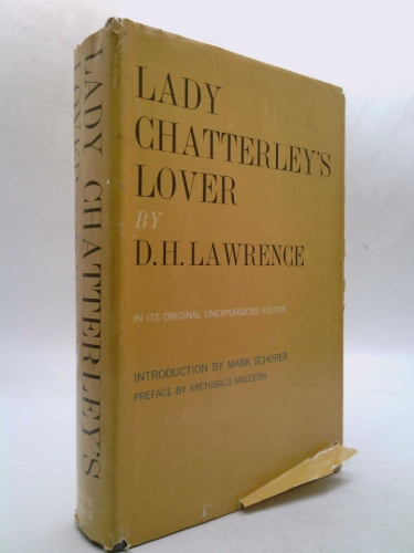 LADY CHATTERLEY'S LOVER. With an Introduction by Mark Schorer.
