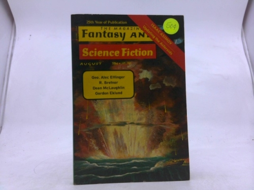 The Magazine of FANTASY AND SCIENCE FICTION (F&SF) - August 1974