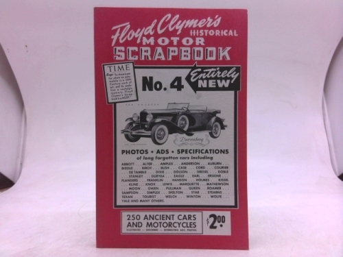 Floyd Clymer's Historical Motor Scrapbook No. 4