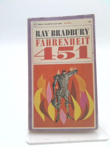 Fahrenheit 451 / cover painting by Joe Mugnaini
