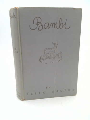BAMBI By FELIX SALTEN 1931 Illustrated
