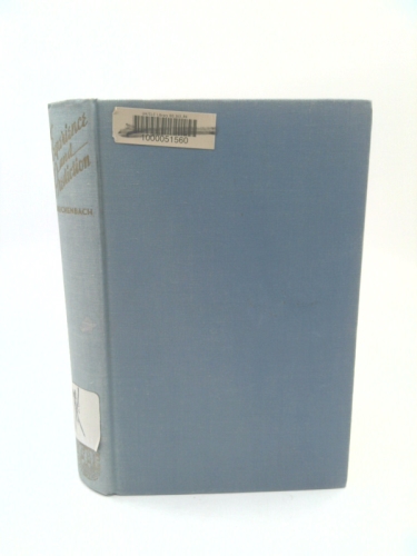 Experience and Prediction; An Analysis of the Foundations and the Structure of Knowledge