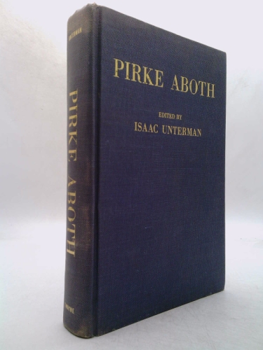 Pirke Aboth: Sayings of the Fathers