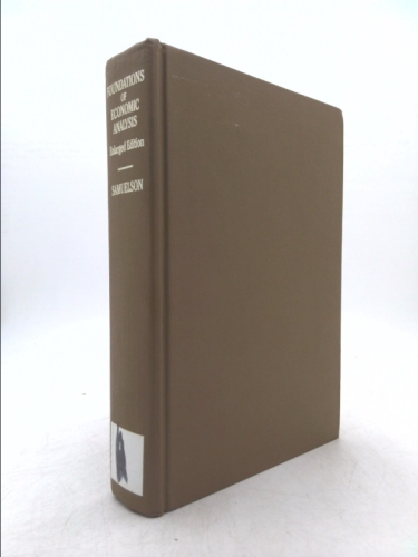 Foundations of Economic Analysis