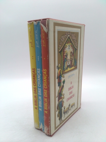 La Biblia de los Ninos (Three Hard Cover books in cardboard slipcase)