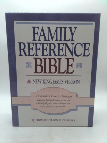 Family New King James Version, 253bg Burgundy Leatherflex
