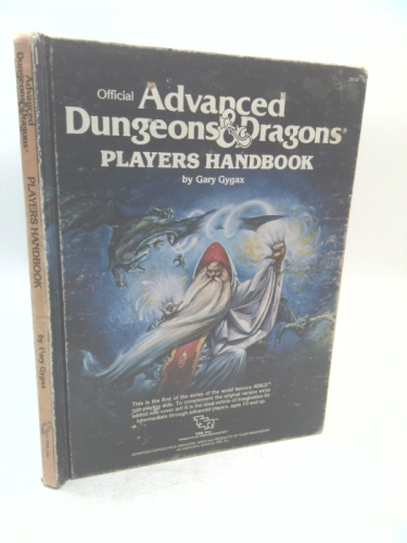 Official Advanced Dungeons & Dragons PLAYERS HANDBOOK 6th PRINTING JAN 1980