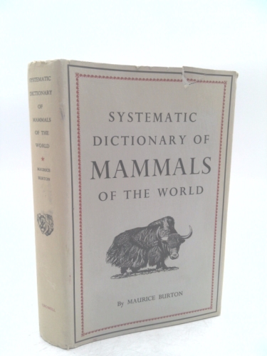 Systematic Dictionary of Mammals of the World
