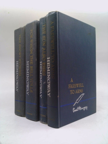 The Sun Also Rises; A Farewell to Arms; For Whom the Bell Tolls [3 volumes, identically bound]