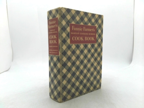 Fannie Farmer 1896 Cook Book: The Boston Cooking School Book Cover