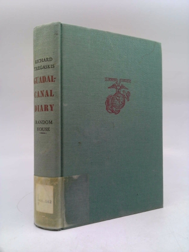 Rare - Richard Tregaskis GUADALCANAL DIARY 1943 in Dust Jacket NICE CONDITION
