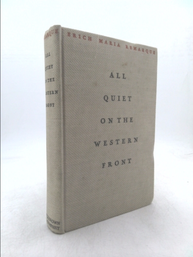 All Quiet on the Western Front Book Cover