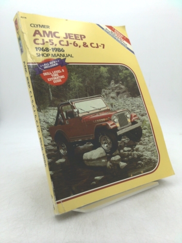 AMC Jeep CJ-5, CJ-6 & CJ-7, 1968-1986 shop manual