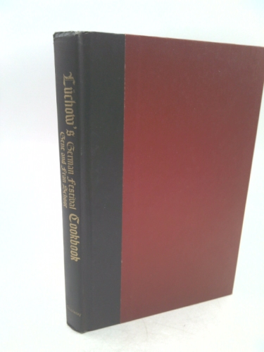 Luchow's German Festival Cookbook