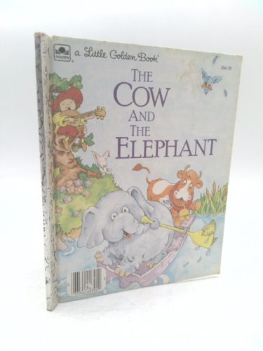 The cow and the elephant (A Little Golden Book)