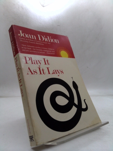 Play it as it lays, a novel (A Touchstone book)