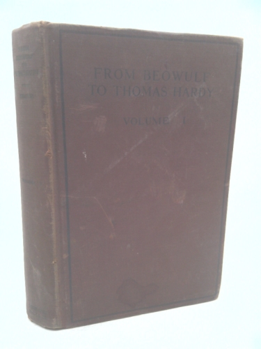 From Beowulf to Thomas Hardy Volume 1